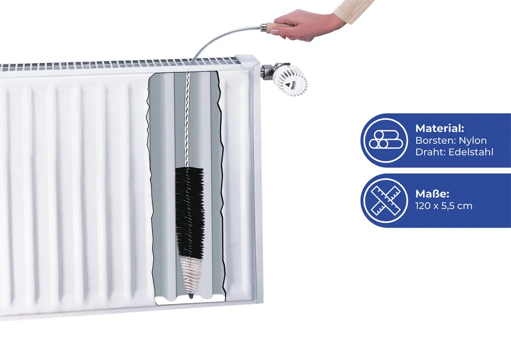 Wenko Flachheizkörper-Bürste 8 Wenko Flachheizkörper-Bürste – Bild 6