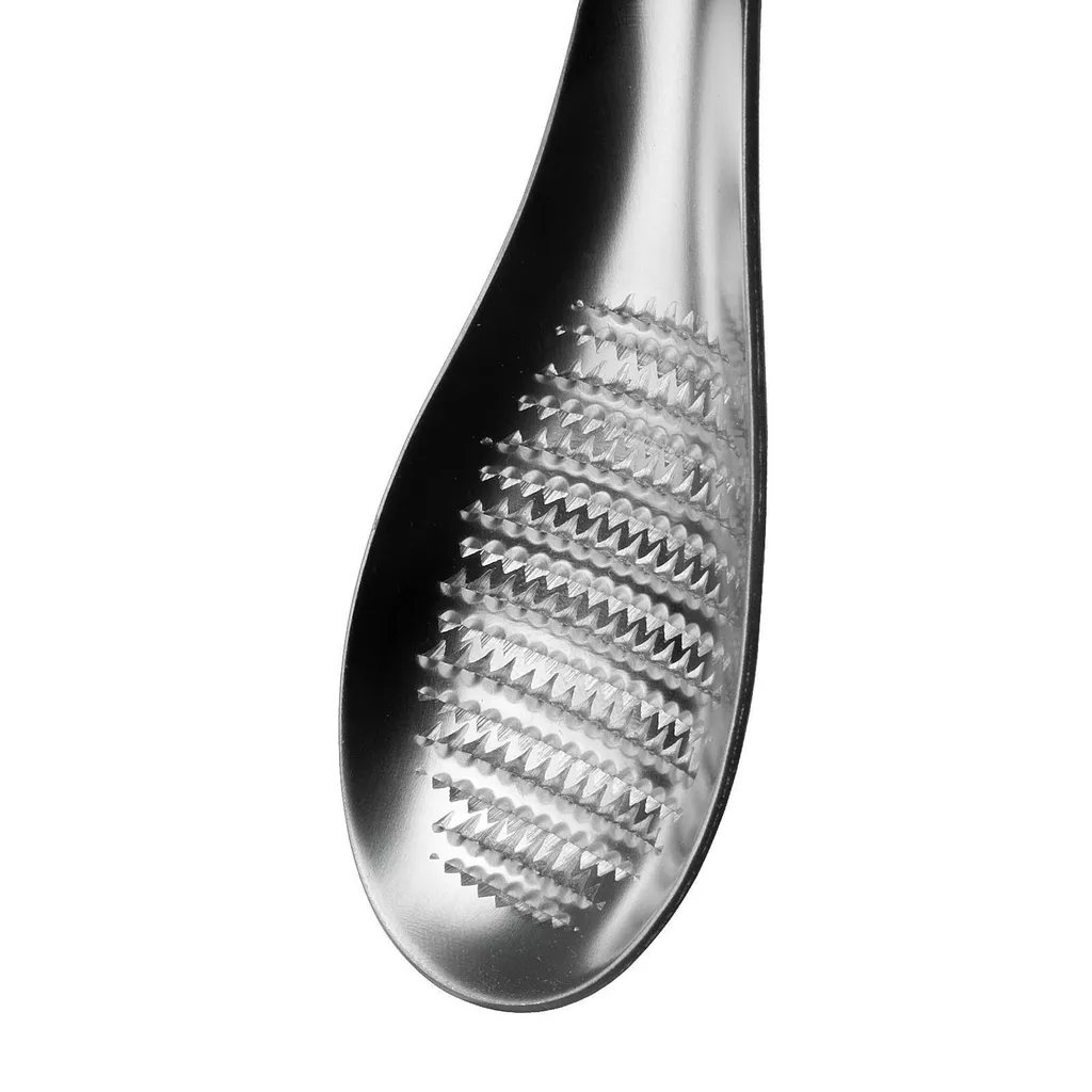 Ingwerreibe Knoblauch Ginger Löffelreibe Gewürzreibe Muskatreide Edelstahl Reibe 7 Ingwerreibe Knoblauch Ginger Löffelreibe Gewürzreibe Muskatreide Edelstahl Reibe – Bild 5