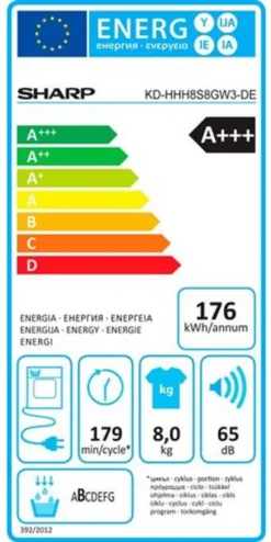 Sharp KD-HHH8S8GW3-DE Wäschetrockner Trockner Wärmepumpentrockner 8kg 24 Sharp KD-HHH8S8GW3-DE Wäschetrockner Trockner Wärmepumpentrockner 8kg -Kaufland Verkäufe 0f7f79eea7ec09999e7307651c9ac2c4