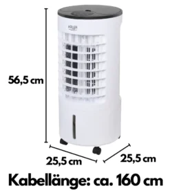 Adler Echos Aircooler 5,5 L Wassertank | 3 Modi Mit Fernbedienung 16 Adler Echos Aircooler 5,5 L Wassertank | 3 Modi Mit Fernbedienung -Kaufland Verkäufe 0fa2c11f235b451020605245e9ab3bf6