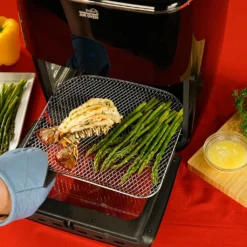 Starlyf® Air Oven XXL – 12 Liter Heißluftfriteuse Mit 10 Programmen Und Rotisserie-Funktion, Drehspieß, LED Display Mit Touch Screen, 1700 Watt , Ohne ÖL - Airfryer, Heißluft, Fritteuse, Heißluftofen, Backofen, Dehydrator, Grill 27 Starlyf® Air Oven XXL – 12 Liter Heißluftfriteuse Mit 10 Programmen Und Rotisserie-Funktion, Drehspieß, LED Display Mit Touch Screen, 1700 Watt , Ohne ÖL - Airfryer, Heißluft, Fritteuse, Heißluftofen, Backofen, Dehydrator, Grill -Kaufland Verkäufe 0fd16016785ff699cfc9e1d1e6108a80