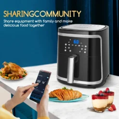 Aigostar Cube Smart - 7L Intelligente Heißluftfritteuse, Friteuse Heissluft 1900 W Heissluftfriteuse, 7 Programmen, Warmhalten, 20 Rezepte, Ohne Öl -Kaufland Verkäufe 0feeed7d27a25709f5f2528fa42f1d79