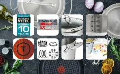 Tefal G719S734 DUETTO 8-tlg.Set 3x Kochtopf/Glasdeckel + Stieltopf + Suppenkelle 14 Tefal G719S734 DUETTO 8-tlg.Set 3x Kochtopf/Glasdeckel + Stieltopf + Suppenkelle -Kaufland Verkäufe 1010ebcf889afbd1a94455be68ec4b52