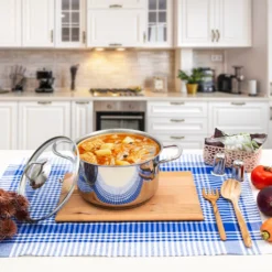 Serenk Modernist Collection Kochtopf, Schmortopf, Edelstahltopf, Universaltopf, Für Alle Herdarten, Auch Induktion, Unbeschichtet, Silber, Ø 20 Cm - 2,5 Liter 15 Serenk Modernist Collection Kochtopf, Schmortopf, Edelstahltopf, Universaltopf, Für Alle Herdarten, Auch Induktion, Unbeschichtet, Silber, Ø 20 Cm - 2,5 Liter -Kaufland Verkäufe 1033259ae7f3065cc5e9e00ba291e2e9