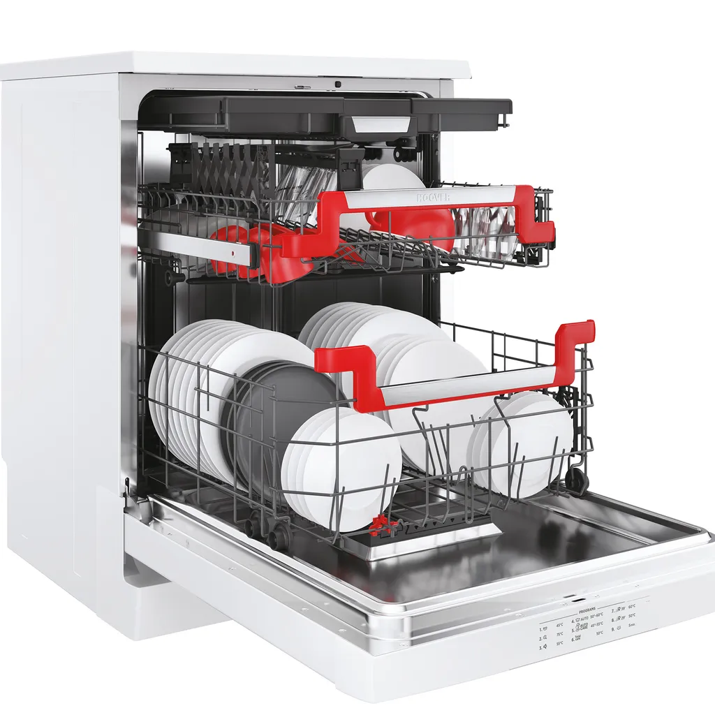 HOOVER HFB 5B2D3FW GESCHIRRSPÜLER 15 Maßgestecke 3 HOOVER HFB 5B2D3FW GESCHIRRSPÜLER 15 Maßgestecke