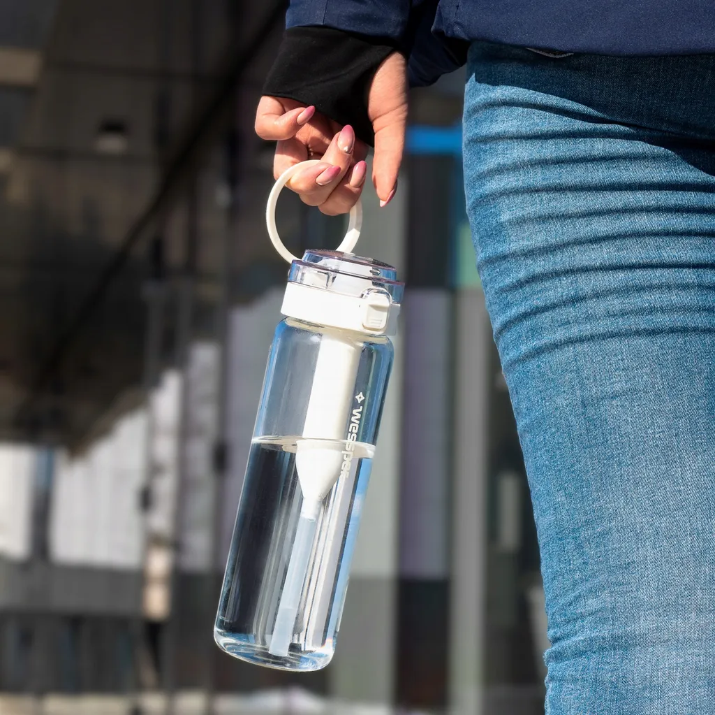 Wessper Wasserfilterflasche, Trinkflasche Aus Borosilikat Glas 680 Ml, Bpa Frei Wasserflasche Mit Filter Für Kohlensäurehaltige Getränke | Filterflasche Outdoor, Aktivkohle Filter Strohhalm- Minze + 3 9 Wessper Wasserfilterflasche, Trinkflasche Aus Borosilikat Glas 680 Ml, Bpa Frei Wasserflasche Mit Filter Für Kohlensäurehaltige Getränke | Filterflasche Outdoor, Aktivkohle Filter Strohhalm- Minze + 3 – Bild 7