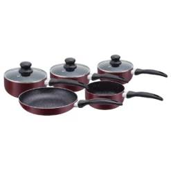 Herzberg HG-5003BK: 8-Teiliges Marmor-Kochgeschirr-Set - Schwarz -Kaufland Verkäufe 1080474b957ebc72bb316838dcc99f38
