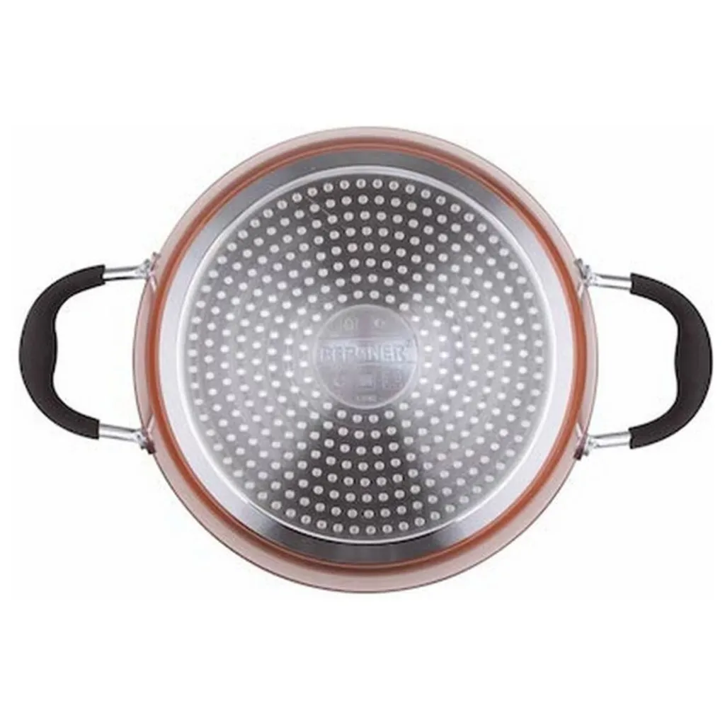 Topfset Bergner Pandora Kupfer Geschmiedetes Aluminium 5 Teilig 8 Topfset Bergner Pandora Kupfer Geschmiedetes Aluminium 5 Teilig – Bild 6