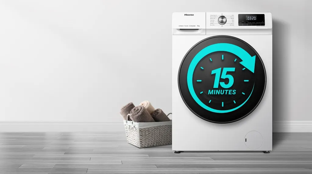 Hisense WFQA7014EVJM Waschmaschinen - Weiß - Frontlader 7kg 1400 U/Min Dampffunktion 5 Hisense WFQA7014EVJM Waschmaschinen - Weiß - Frontlader 7kg 1400 U/Min Dampffunktion – Bild 3