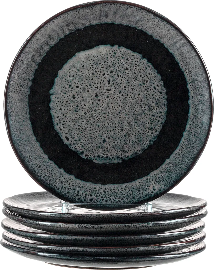 Leonardo Keramikgeschirr-Set Matera 24tlg. Grau, 026060 5 Leonardo Keramikgeschirr-Set Matera 24tlg. Grau, 026060 – Bild 3