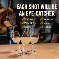 Brooze Bender Schnapsgläser 6er Set Stamper Glas Mit Stil Shot Vodka Likör Ouzo -Kaufland Verkäufe 11e2a98263f94968b49655719727e595