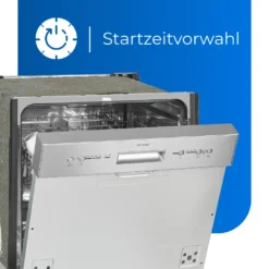 Exquisit Einbaugeschirrspüler EGSP6012-EB-030E Inox | Teilintegriert | 12 Gedecke | Inox -Kaufland Verkäufe 123d164129681b1231f1407f63b87738