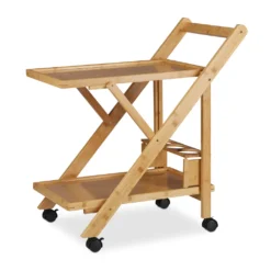 Relaxdays Küchenwagen Bambus Mit 2 Ablagen -Kaufland Verkäufe 1276c765dcae72cdaae121c05f80dcca