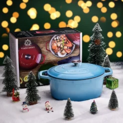 Vancasso Gusseisen Topf, Bräter Mit Deckel, Bratpfanne 6L Ø 30cm Emaillie Schmortopf, 13cm Niedrige Höhe Kasserolle Für Alle Herdarten Und Induktion 17 Vancasso Gusseisen Topf, Bräter Mit Deckel, Bratpfanne 6L Ø 30cm Emaillie Schmortopf, 13cm Niedrige Höhe Kasserolle Für Alle Herdarten Und Induktion -Kaufland Verkäufe 12e728919273f6f1b7170a35e2d44309