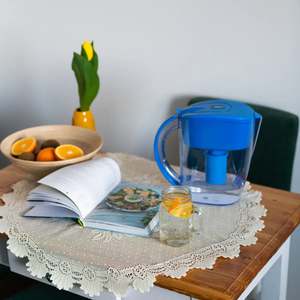 Wessper, Tischwasserfilter, Alkalisches Wasser 7-stufigen Filtrationssystem 3.5L Blau 6 Wessper, Tischwasserfilter, Alkalisches Wasser 7-stufigen Filtrationssystem 3.5L Blau – Bild 4