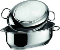 Berndes Bräter Edelstahlbräter 8,5 Liter Für Ofen Und Allen Herdarten