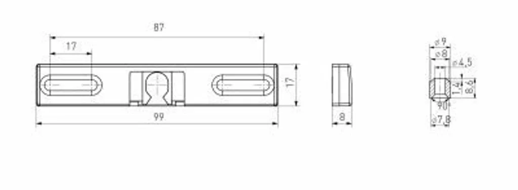 MOOIMAKEN® Balkontürschnapper Mit Rolle Profilart: Universal 5 MOOIMAKEN® Balkontürschnapper Mit Rolle Profilart: Universal – Bild 3