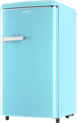 Klarstein Laika 60L Gefrierschrank , 60 Liter , 4-Sterne-Gefrierfach , 3 Schubladen , Temperatur: -18 Bis 0 °C , 5-stufiger Thermostat , 41 DB , Retro-Look -Kaufland Verkäufe 13a5294d33bd389df0f936b96f794dfc