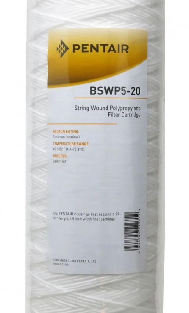 Pentair BSWP5-20 Sediment 20' BB 5 µm Gewickelt Wasserfilter 4 Pentair BSWP5-20 Sediment 20' BB 5 µm Gewickelt Wasserfilter – Bild 2