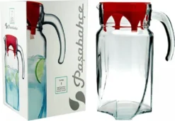 Pasabahce 43544 Glas Carafe Geschirrspüler Safe 1.7 Liter Dajar Krug Wasserspender, Klar -Kaufland Verkäufe 140dcd0582414c6df7924961f4c37869
