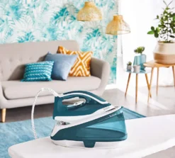 Tefal SV6115E0 Dampfbügelstation Dampfgenerator, Keramiksohle, 2200 Watt, 2 Min Aufheizzeit, Vertikaldampf, Anti-Kalk, Abschaltautomatik -Kaufland Verkäufe 1498c318e902b7fde3c813d29fdb7b10