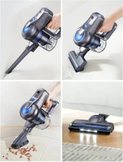 Greenote GSC50 Akku Handstaubsauger 23000PA, 4 In 1 Kabellos Staubsauger Mit LED Doppeltem Digitalmotor, Elektrobürste Staubsauger,Bis Zu 35 Min -Kaufland Verkäufe 1509f7b789ab41ee38372325e24ff39a