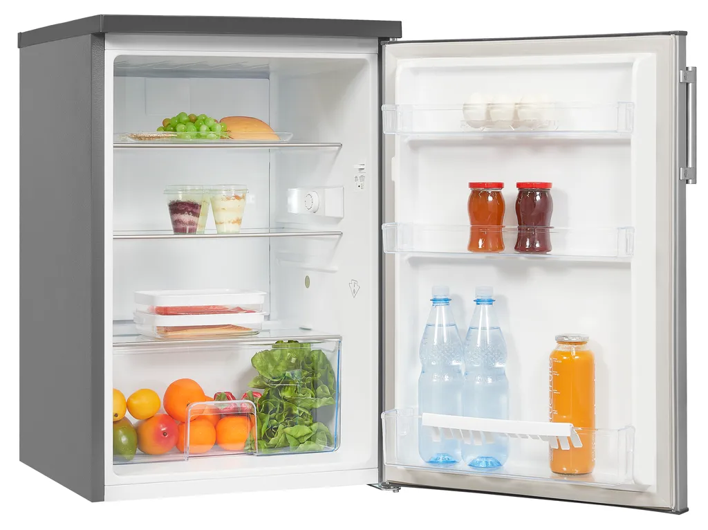 Exquisit Kühlschrank KS16-V-H-010D Inoxlook | Standgerät | 134 L Volumen | Inoxlook 7 Exquisit Kühlschrank KS16-V-H-010D Inoxlook | Standgerät | 134 L Volumen | Inoxlook – Bild 5