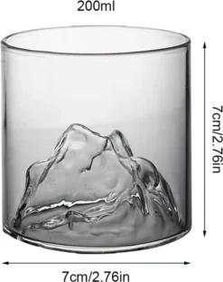 4 Stk/Set 200ml Mountain Whiskygläser Whiskey Glasses Set,für Scotch Und Whisky Liebhaber,Geschenk Für Männer, Vatertagsgeschenk -Kaufland Verkäufe 15d7fa28d4daffebf6e965100b76f7a3