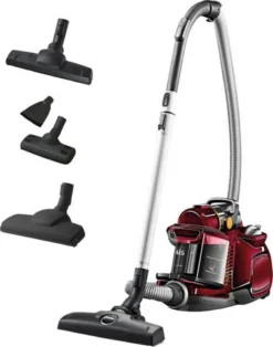 AEG Bodenstaubsauger LX7-2-CR-A Beutellos 650 Watt 72 DB Allergy Plus Filter Rot -Kaufland Verkäufe 166cd10e7ae1a5af31d7a749a66178da