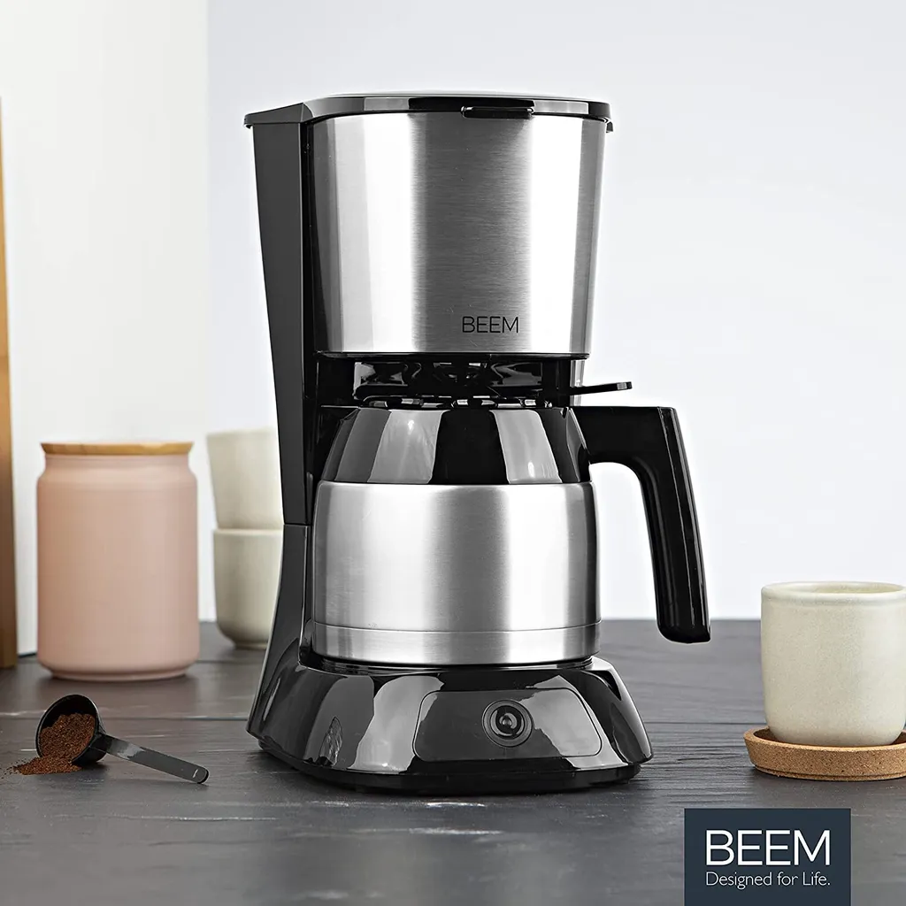BEEM Filter Kaffeemaschine Thermo Permanentfilter 900W Filterkaffee Edelstahl 14 BEEM Filter Kaffeemaschine Thermo Permanentfilter 900W Filterkaffee Edelstahl – Bild 12