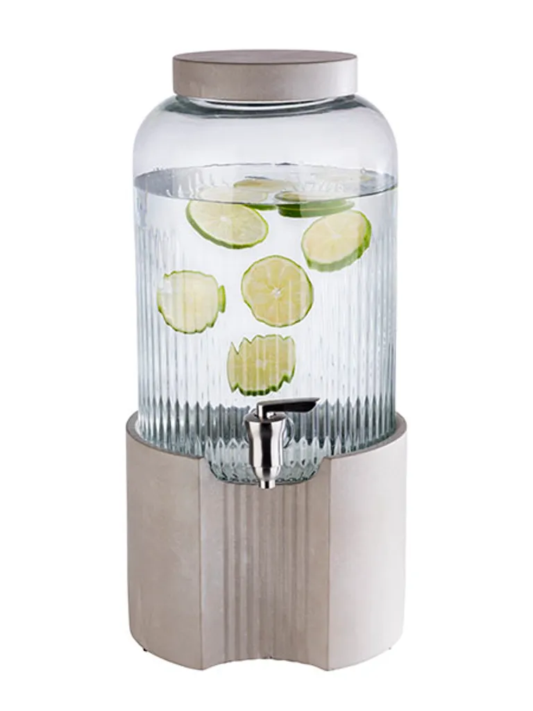 APS Getränkespender -ELEMENT- /// Ø 22 Cm, H: 45 Cm, 7 Liter /// Behälter Aus Glas /// Zapfhahn Aus Edelstahl /// 10400 3 APS Getränkespender -ELEMENT- /// Ø 22 Cm, H: 45 Cm, 7 Liter /// Behälter Aus Glas /// Zapfhahn Aus Edelstahl /// 10400