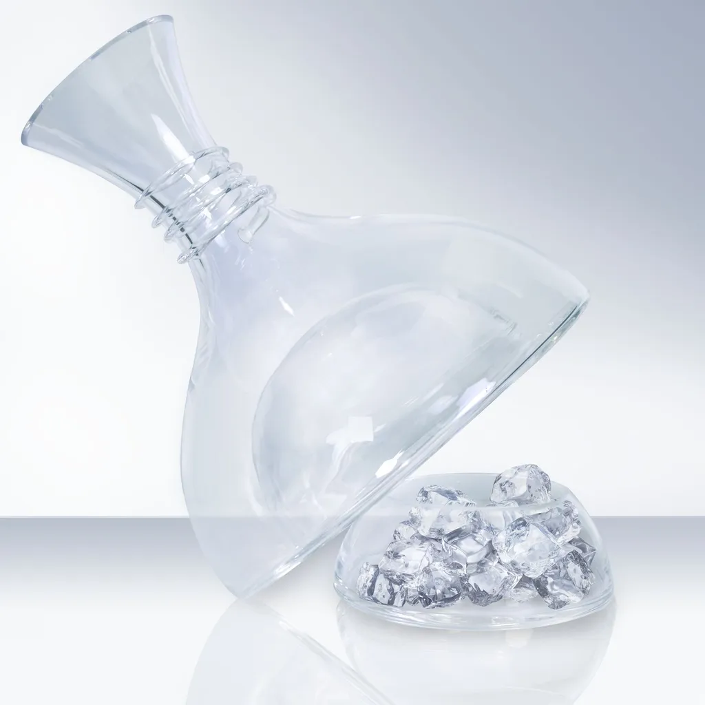 Dekanter Mit Eisschale 3 Dekanter Mit Eisschale