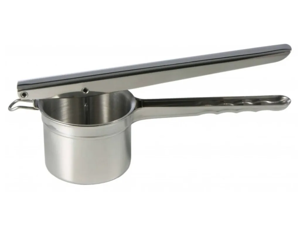 EDELSTAHL Kartoffelpresse Presse Gemüsepresse Für Spätzle Pasta Spaghetti-Eis 8 EDELSTAHL Kartoffelpresse Presse Gemüsepresse Für Spätzle Pasta Spaghetti-Eis – Bild 6