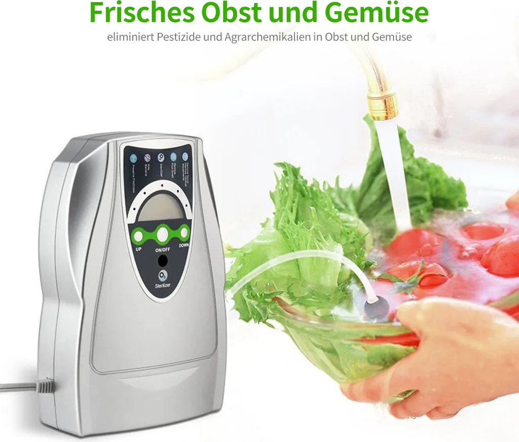 Ozon Generator, Sterilisator Luftreiniger, Reinigung Obst Gemüse Wasser Lebensmittel Vorbereitung Ozonator 4 Ozon Generator, Sterilisator Luftreiniger, Reinigung Obst Gemüse Wasser Lebensmittel Vorbereitung Ozonator – Bild 2