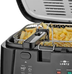 Kunststoff-Fritteuse 2,5 L,1800 Watt, Stufenlos Regelbares Thermostat, Schwarz 12 Kunststoff-Fritteuse 2,5 L,1800 Watt, Stufenlos Regelbares Thermostat, Schwarz -Kaufland Verkäufe 17c31eed9cd147e27cfc1d1c5e719f7b