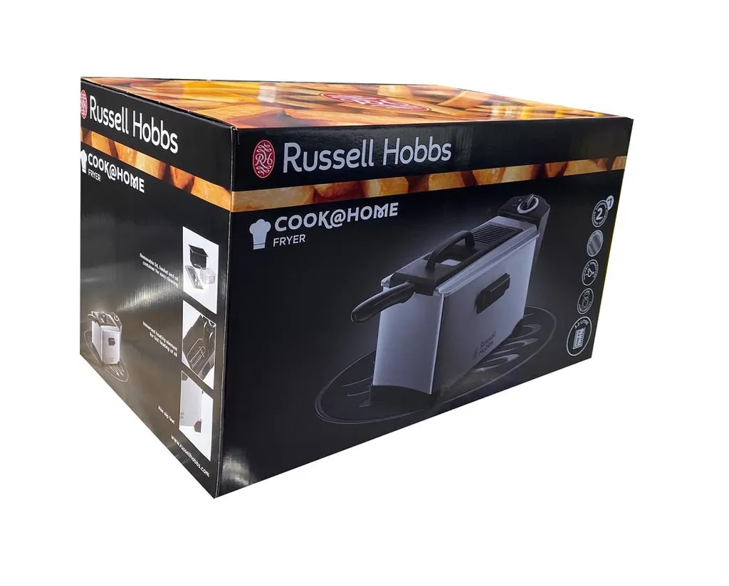 RUSSELL HOBBS Fritteuse Cook@Home 19773-56 Edelstahl 3,2L 130-190°C 1800W 10 RUSSELL HOBBS Fritteuse Cook@Home 19773-56 Edelstahl 3,2L 130-190°C 1800W – Bild 9