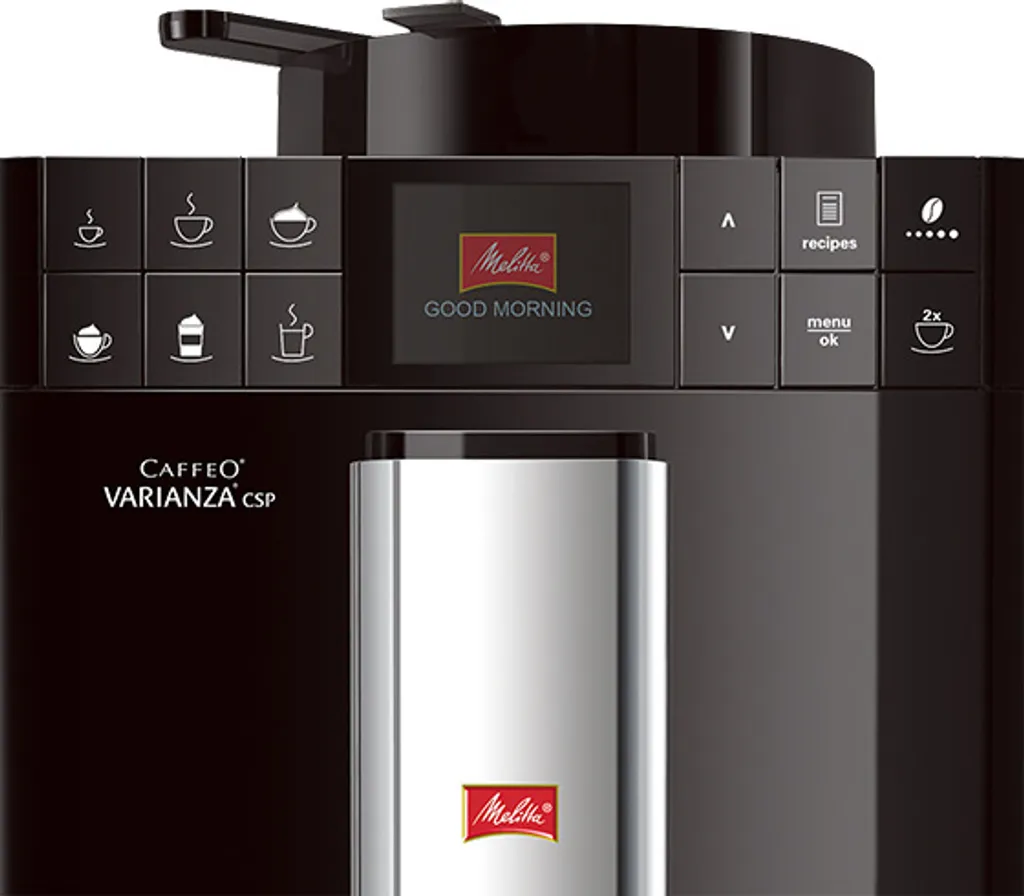 Melitta Caffeo Varianza CSP F570-101 Kaffeevollautomat Mit Milchbehälter, One Touch Funktion - Silber 16 Melitta Caffeo Varianza CSP F570-101 Kaffeevollautomat Mit Milchbehälter, One Touch Funktion - Silber – Bild 14