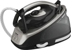Tefal Express Easy SV6140 Dampferzeuger Bügeleisen Bis Zu 30% * Weniger Zeit Zum Bügeln Efficint Perfekte Ergebnisse Leistungsstarker Dampfstoß Autonomie Vielseitig Anti-Scale Große