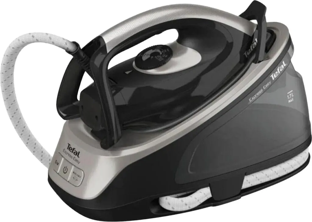 Tefal Express Easy SV6140 Dampferzeuger Bügeleisen Bis Zu 30% * Weniger Zeit Zum Bügeln Efficint Perfekte Ergebnisse Leistungsstarker Dampfstoß Autonomie Vielseitig Anti-Scale Große 3 Tefal Express Easy SV6140 Dampferzeuger Bügeleisen Bis Zu 30% * Weniger Zeit Zum Bügeln Efficint Perfekte Ergebnisse Leistungsstarker Dampfstoß Autonomie Vielseitig Anti-Scale Große
