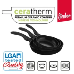 Steuber Aluguss Bratpfannen 3er Set Ceratherm-Premium Beschichtung, Induktion 7 Steuber Aluguss Bratpfannen 3er Set Ceratherm-Premium Beschichtung, Induktion -Kaufland Verkäufe 183a8c83141707b80b11755c557dd9b3