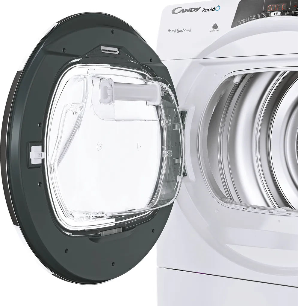 Wärmepumpentrockner Trockner Candy ROE H10A2TCEX-S 10 KG Wi-Fi + Bluetooth 5 Wärmepumpentrockner Trockner Candy ROE H10A2TCEX-S 10 KG Wi-Fi + Bluetooth – Bild 3
