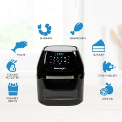 PowerXL Air Fryer Multi-Function – Heißluft-Fritteuse Zum Frittieren Ohne Öl – 6-in-1 Auch Als Dörrautomat, Zum Grillen U. V. M. – Bis Zu 80% Weniger Fett -Kaufland Verkäufe 1958a1c48c26a2de37e84e95963ca1c3