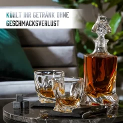 Whisiskey - Whisky Karaffe – Twisted Dekanter Set - Whiskey Karaffe Set - 1000ML - Geschenke Für Männer - Inkl. 8 Whisky Steine, Zange & 2 Whisky Gläser 11 Whisiskey - Whisky Karaffe – Twisted Dekanter Set - Whiskey Karaffe Set - 1000ML - Geschenke Für Männer - Inkl. 8 Whisky Steine, Zange & 2 Whisky Gläser -Kaufland Verkäufe 19e7e6746709b3616406cddae49b194d