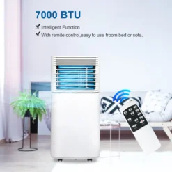 EINFEBEN Mobiles Klimagerät Klimaanlagen 7.000 BTU/h Mit Oekologischem Kuehlmittel,4-in-1 Klimaanlage Eco R290,Aircondition, Ventilator Und Luftentfeuchter Für Raeume Bis 60 M³,Weiss,EEK: A -Kaufland Verkäufe 1a77490c02bebd0b759be5d9a7dfa923
