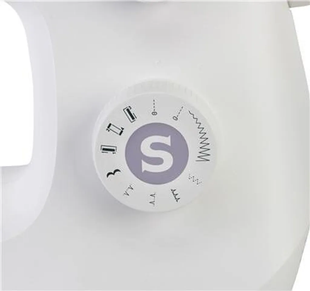 Singer M2405 Nähmaschine 8 Stiche 4-stufiges Knopfloch Metallgehäuse Leicht 12 Singer M2405 Nähmaschine 8 Stiche 4-stufiges Knopfloch Metallgehäuse Leicht – Bild 10