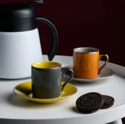 Artvigor, Porzellan Kaffeeservice, Bunt 12 Teilig Kaffee Set, Mit 6 Espressotassen 80 Ml, 6 Untertassen, Mehrfarbig -Kaufland Verkäufe 1b76d9e90f39b905d9c1b3d8ae9e45ba