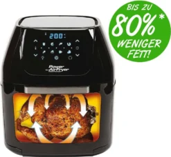 Mediashop Power AirFryer Multi-Function Heißluftfritteuse Backen Toasten Drehgrill Inkl. Rezeptheft Grillspieß 1800 Watt -Kaufland Verkäufe 1b802dcf4904c0f4b35289705c48522b