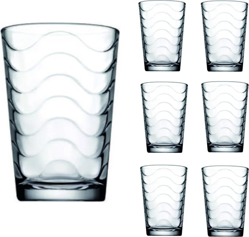 Pasabahce 52644 6-Teilig Wassergläser Glas 200 Ml Trinkglas Mit Glassaft Glas Tumbler 9 Pasabahce 52644 6-Teilig Wassergläser Glas 200 Ml Trinkglas Mit Glassaft Glas Tumbler – Bild 7