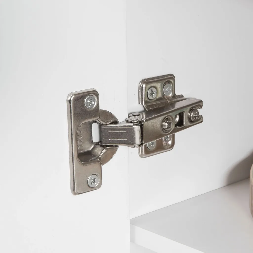 SoBuy FKW75-WN Küchenwagen Servierwagen Beistellwagen Rollwagen Mit 1 Tür Und 3 Regalböden Weiß-Natur BHT Ca.: 60x90x40cm 10 SoBuy FKW75-WN Küchenwagen Servierwagen Beistellwagen Rollwagen Mit 1 Tür Und 3 Regalböden Weiß-Natur BHT Ca.: 60x90x40cm – Bild 8