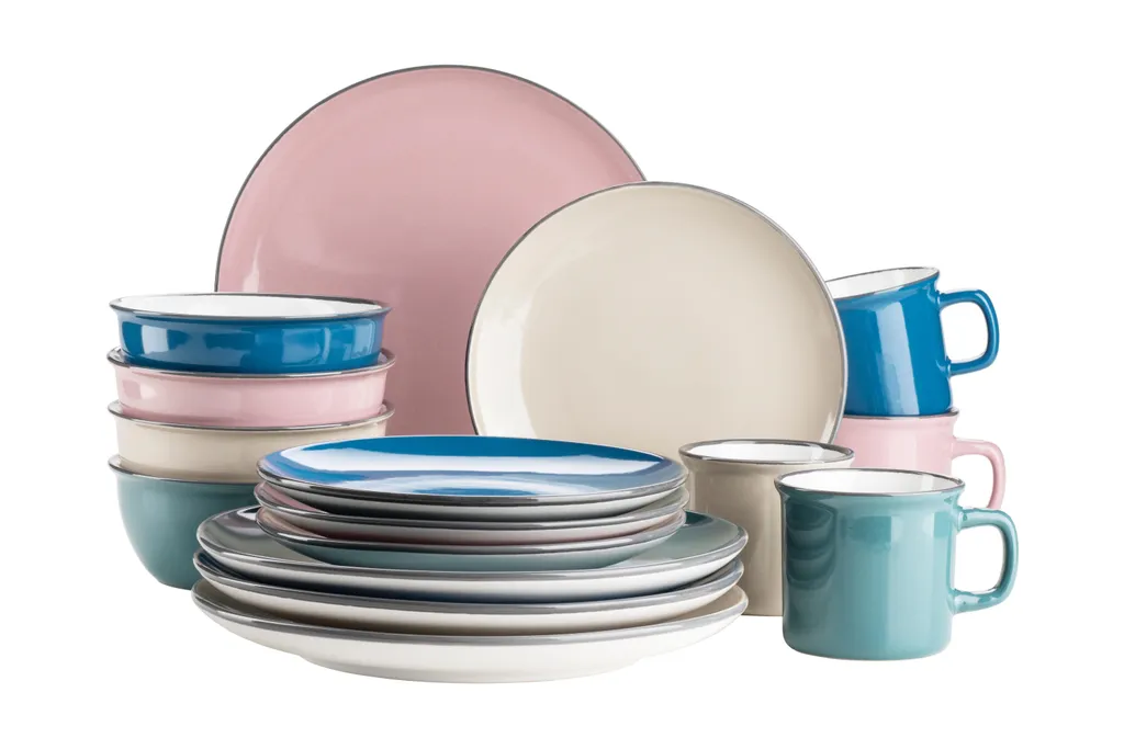 Kombiservice, Steinzeug Kombiservice, Steinzeug Maila Mäser 6 Kombiservice, Steinzeug Kombiservice, Steinzeug Maila Mäser – Bild 4